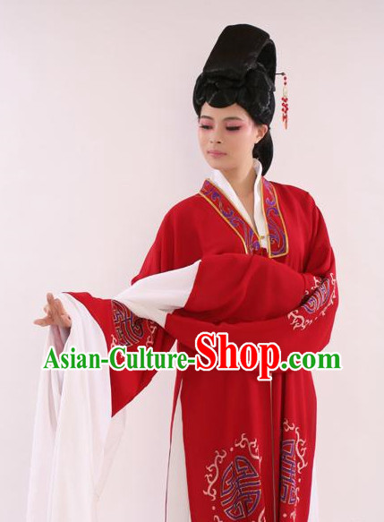 Asian Traditional Water Sleeves Costumes for Women