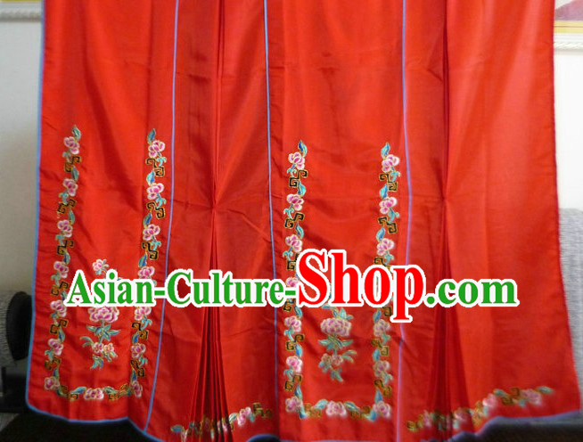 Traditional Chinese Peking Opera Hua Dan Skirt