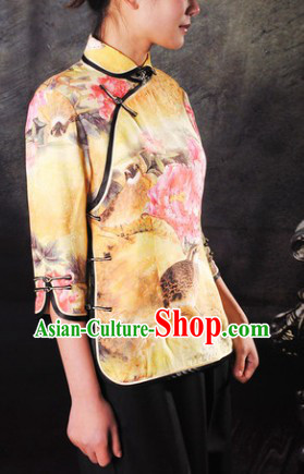 Traditional Chinese Silk Minguo Lady Clothes