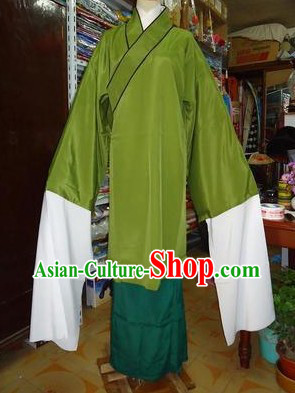 Traditional Chinese Beijing Opera Long Sleeves Lao Dan Mother-in-law Costumes