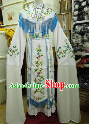 Traditional Chinese Stage Performance Opera Seven Fairies Long Sleeves Dance Costumes