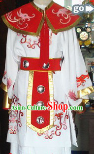 Traditional Chinese Embroidered General Costumes for Men