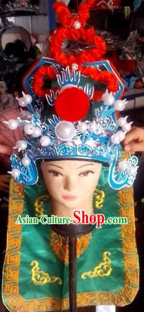 Asian Peking Opera Wusheng Hat Worldwide Delivery