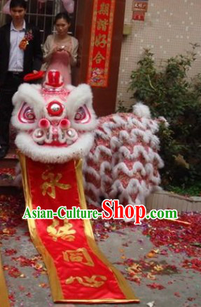 Friendly Top Chinese Wedding Lion Dance Costumes Complete Set