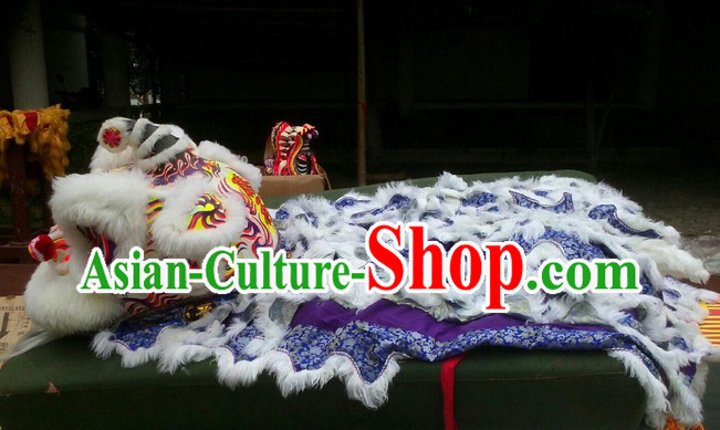 Supreme Chinese Lion Dancing Costume Complete Set for Display and Collection