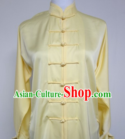 Kung Fu (Kungfu) Uniform Long Sleeve Silk