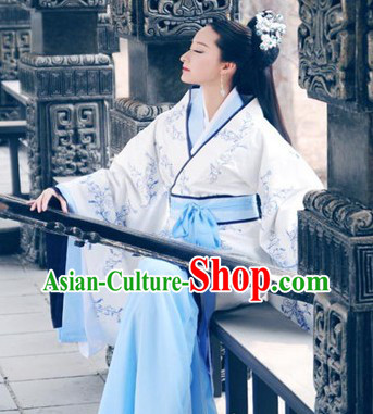 Ancient Chinese Beauty Hanfu Clothes Complete Set for Women