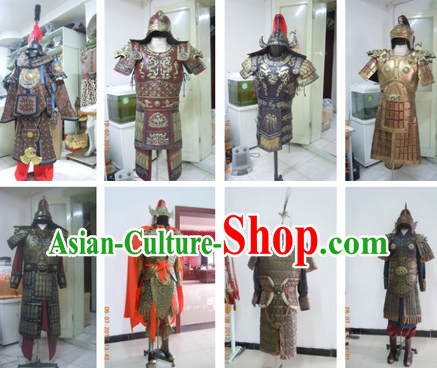 Custom Tailored Film and Stage Performance Ancient Armor Costumes According to Your Picture