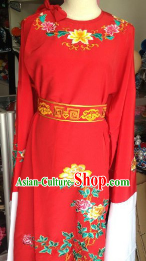 Ancient Chinese Red Wedding Dress