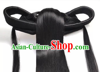 Nie Xiaoqian Xiao Long Nv Style Long Fairy Wig for Women
