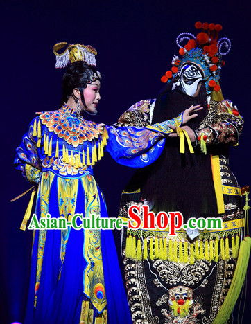 Ancient Chinese Yu Ji Empress Stage Performance Dresses