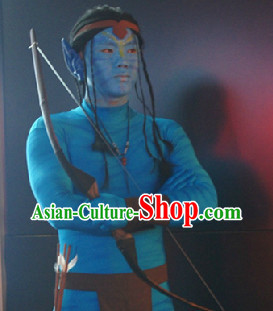 Action Arts Living Sculpture Avatar Costumes Complete Set