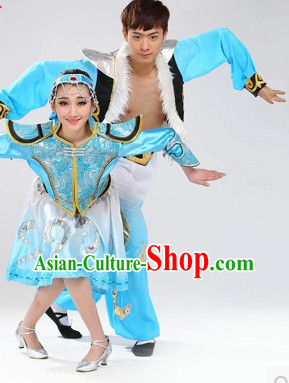 Stage Performance Ethnic Dancing Costumes for Men or Women
