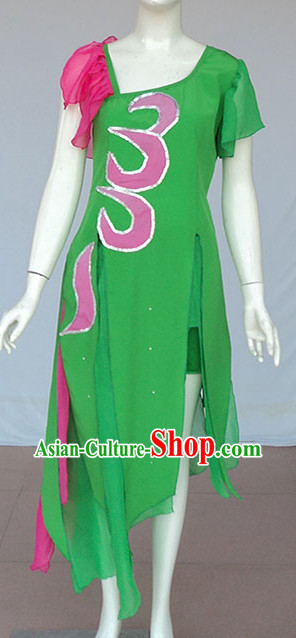 Green Lotus Dancing Costume