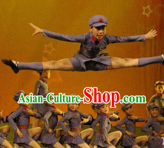 Chinese Liberation Army Dance Uniform