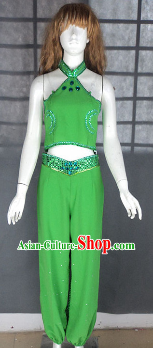 Green Legend Classical Dancing Outfit for Women