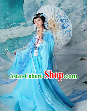 Ancient Chinese Fairy Clothes Complete Set