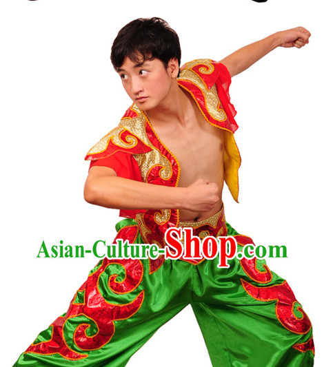 China Festival Celebration Dance Suit for Men