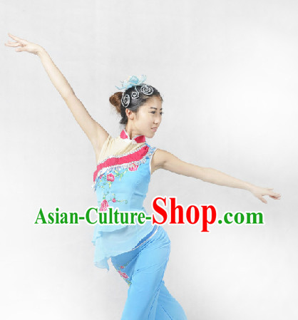 Wholesale Chinese Fan Dance Costume for Women