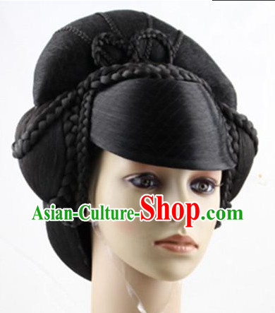 Ancient Chinese Empress Headwear and Wig