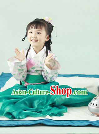 Chinese Traditional Hanfu Costume for Kids