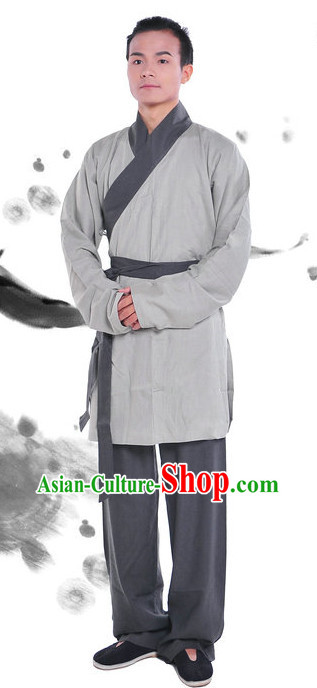 Traditional Han Dynasty Outfit Complete Set for Men