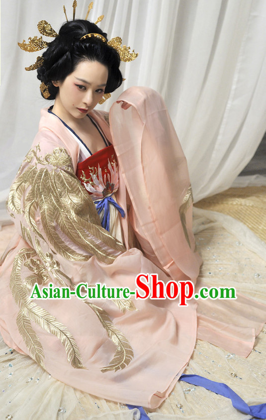 Chinese Traditional Dresses and Hair Accessories for Women