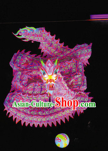 Chinese luminous dragon dance costumes