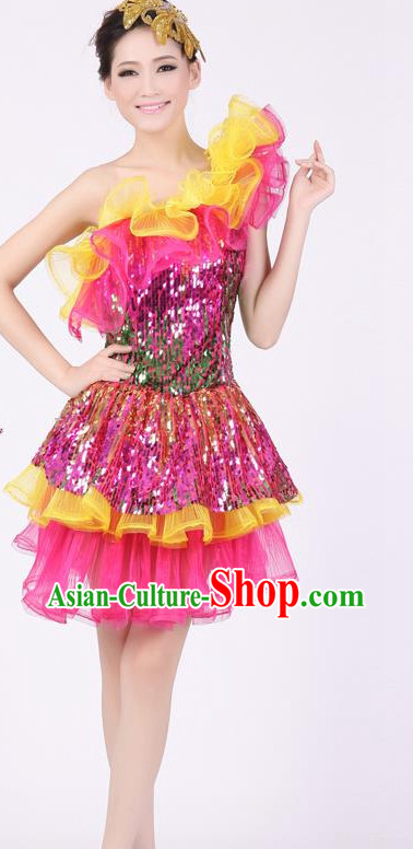 Chinese China Fashion Dance Costumes