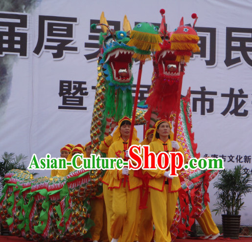 Chinese dragon dance