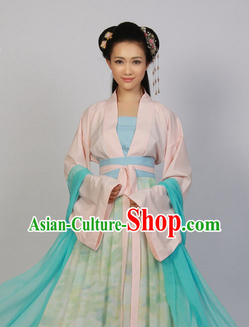 Chinese Costumes Chinese Kimono, Kimono, Dimono Dresses Complete Set