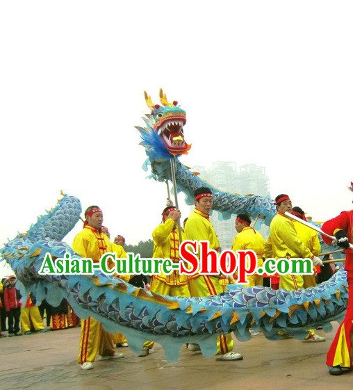 18 Meters 10 People Traditional Dragon Dance Equipments Complete Set