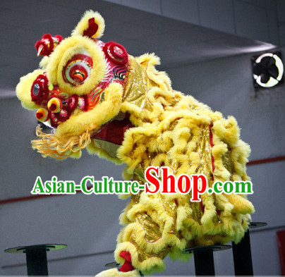 Top Gold Southern Fo Shan Lion Dance Equipment Complete Set