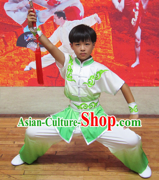 Professional Martial Arts Silk Outfit for Kids
