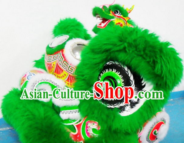lion dance in chinese