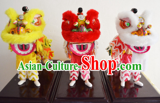 Chinese Handmade Lion Display Arts