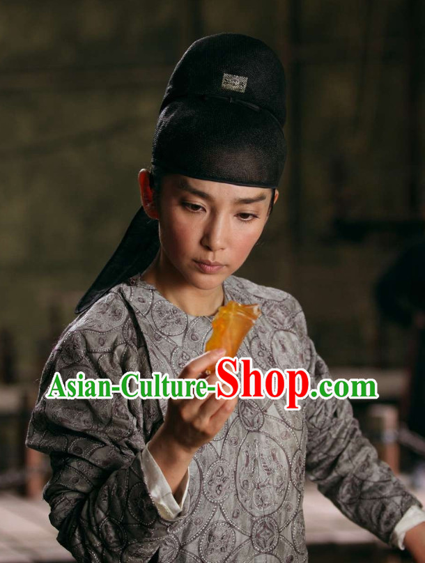 China Tang Dynasty Detective Suit and Hat