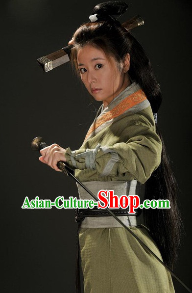 Three Kingdoms Sun Shangxiang Heroine Clothing Complete Set