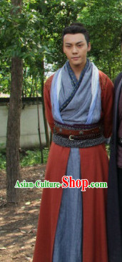 Chinese Classic Male Hanfu Asian Fashion online Complete Set