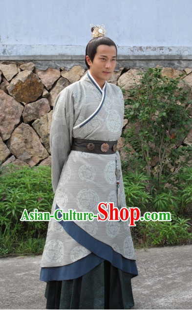 China Prince Clothing Hanfu Dresses Complete Set for Men