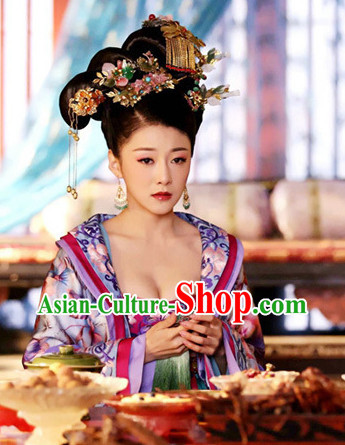 Chinese Traditional Empress Wig and Hair Accessories online Shop