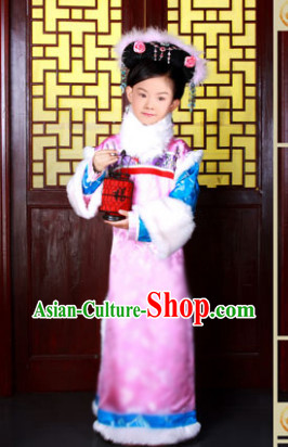 Ancient Chinese Empress Costume for Little Girls