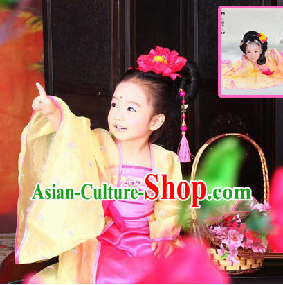 Ancient Chinese Princess Costume for Little Girls