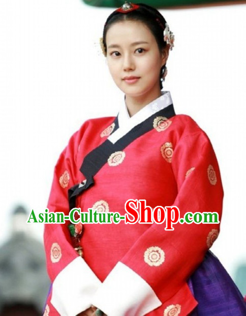 Traditional Korean Princess Costumes for Women