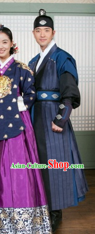 Traditional Korean General Costumes for Men