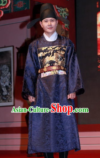 Traditional Korean Official Uniform Costumes for Men