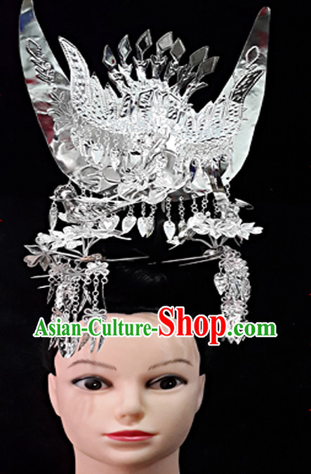 Traditional China Silver Headwear