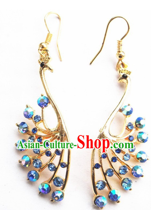 Traditional Thailand Peacock Earring for Women