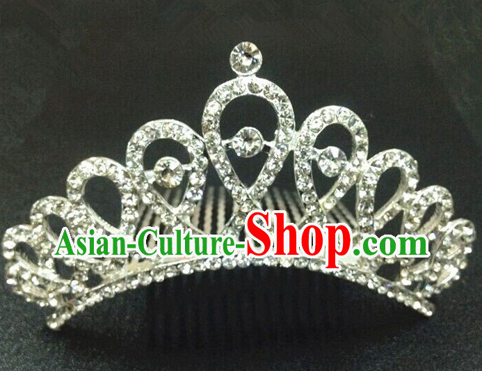 Traditional Thailand Crown Hair Decorations for Women
