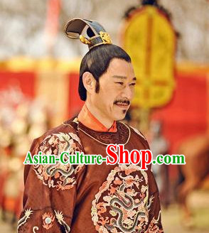 Chinese Tang Emperor Li Shimin Crown